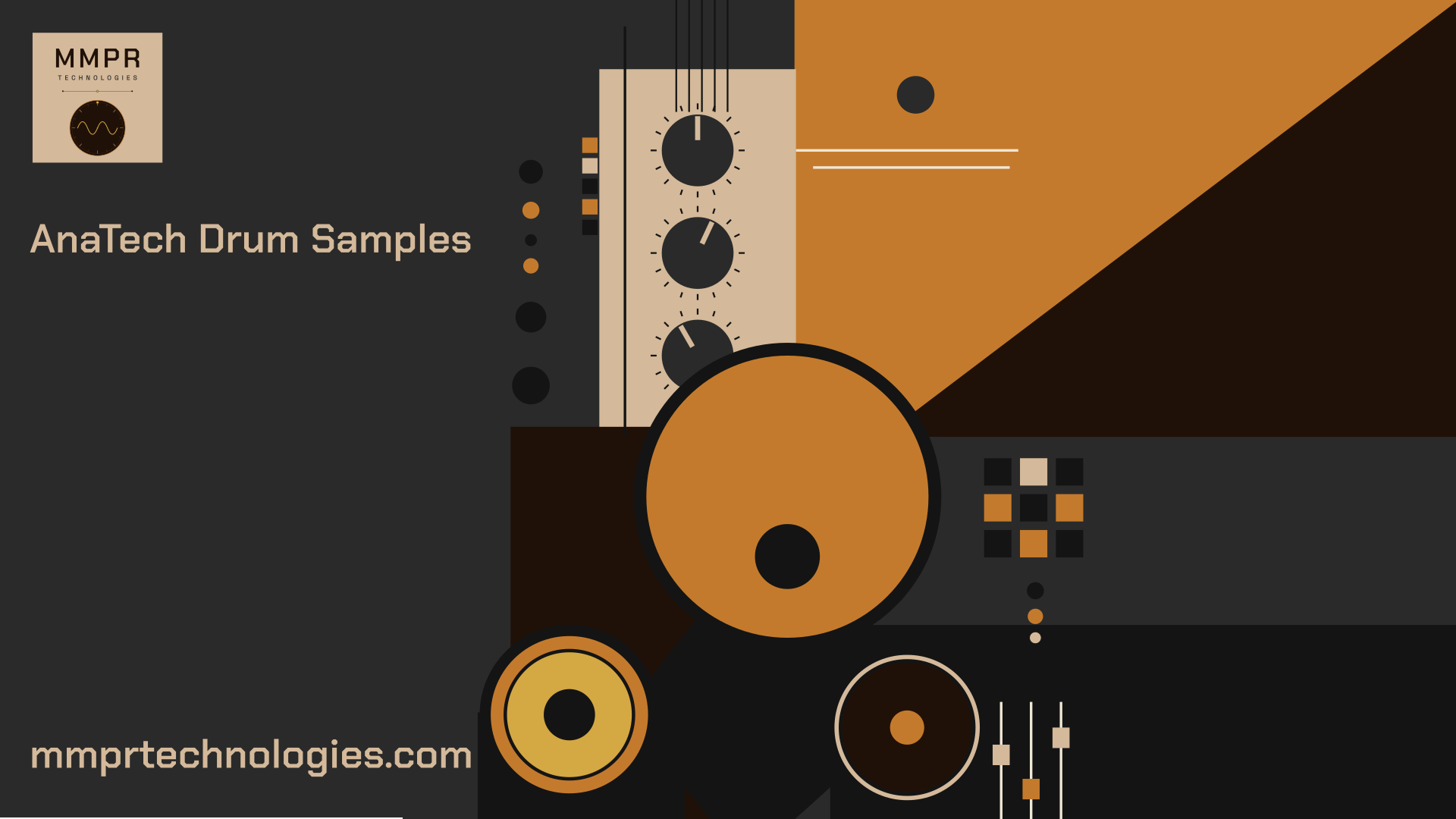 BoomBapDusty drum sample pack promotional artwork